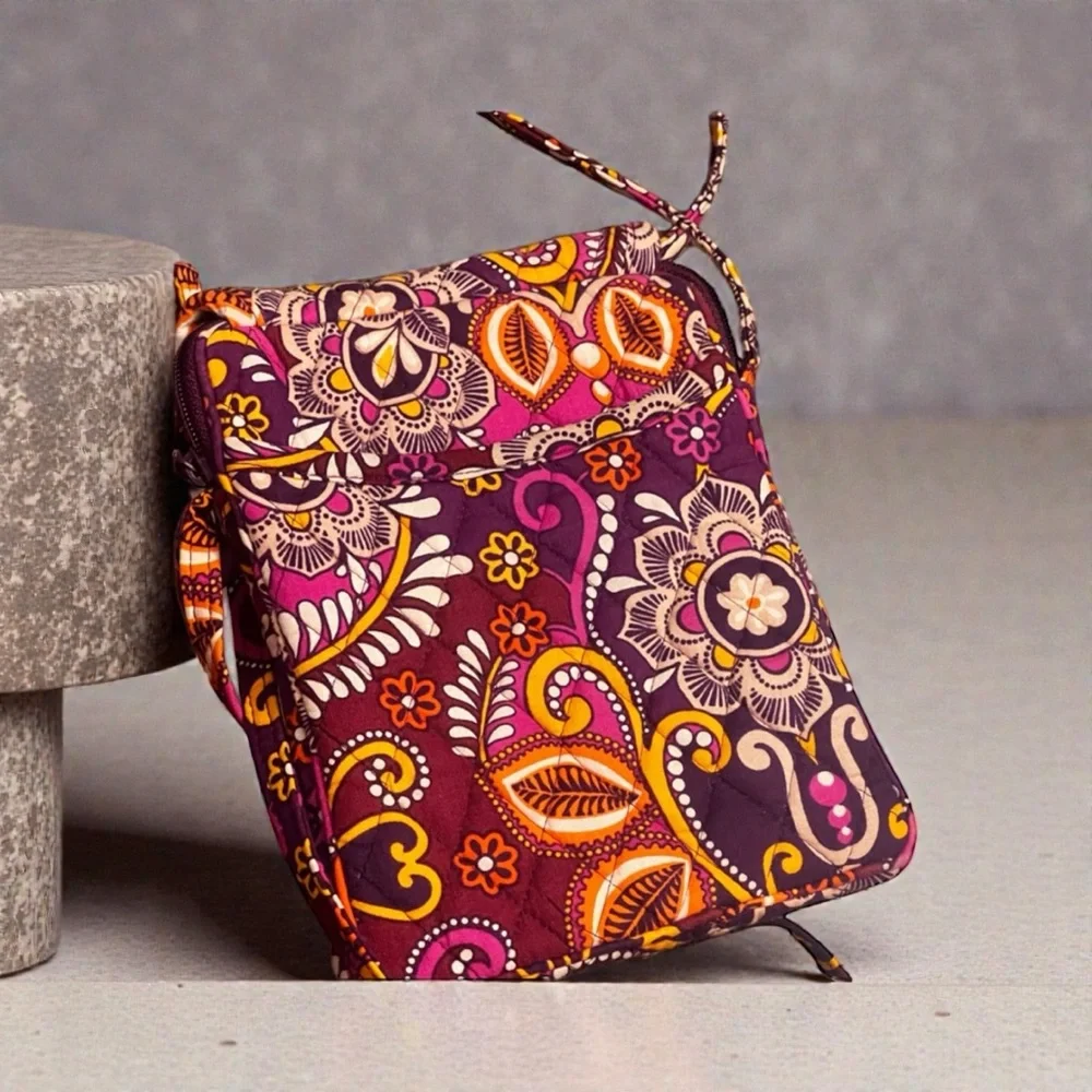 Vera Bradley Mini Hipster Safari Sunset crossbody bag - Picture 2 of 10